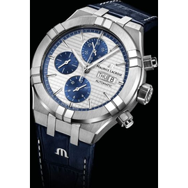 MAURICE LACROIX Aikon Chrono Leder 44 mm AI6038-SS001-131-1