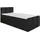 mebloland Boxspringbett MOREN mit Bonell-Matratze und Topper - 100x200 - schwarz