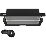 Ciarra VM6906DB Flachschirmhaube 60 cm Schwarz