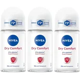 BEIERSDORF Dry Comfort Roll On 3 x 50 ml