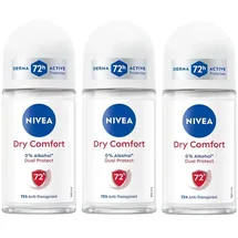 BEIERSDORF Dry Comfort Roll On 3 x 50 ml