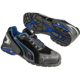 Puma Safety Rio Black Low Gr.43 Veloursleder Aluminiumkappe