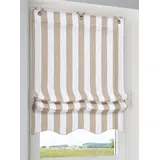 Heine Rollo Raffrollo 45 x 140 cm braun