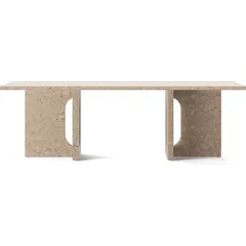 audo copenhagen Androgyne Kunis Breccia Kaffeetisch 120 cm, aus Stein