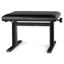 Classic Cantabile Pianobank Hydraulisch Schwarz