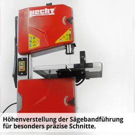 Hecht Holzbandsäge 8925 250 W 1400 mm Sägeband + Parallelanschlag