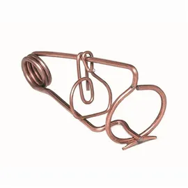 Deufa Drahtfalle gegen Mäuse Bayrische Form aus verkupfert.Eisendraht