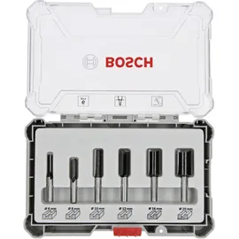 Bosch Nutfräser-Set 6-tlg. 8-mm-Schaft