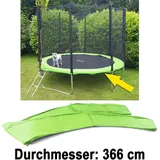 Carparts-ONLINE Trampolin Sprungfedern Schutz Abdeckung Hellgrün