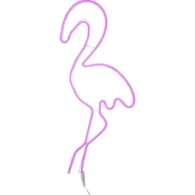 Star Trading LED-Silhouette Flatneon 230 LED Flamingo
