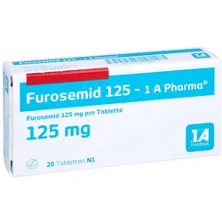 Furosemid 125-1a Pharma Tabletten 20 St