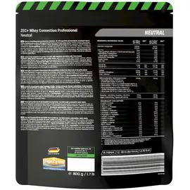 Zec+ Nutrition Whey Connection Professional Neutral Pulver 800 g
