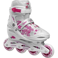 Roces Jokey 3.0 Girl Inline-Skates, White-pink, 26/29