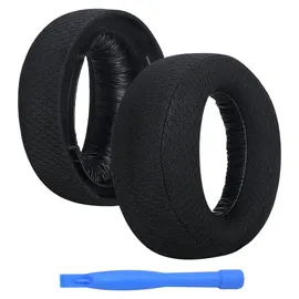 MMobiel Ersatz für Sony PS5 Pulse Wireless – Mesh Ohrpolster Ersatz – Schwarz
