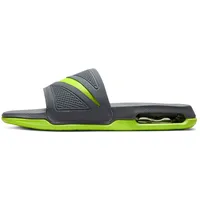Nike Air Max Cirro Just Do It Athletic Sandale Solarsoft Slide, Grau/Grün, 42.5 EU - 42 EU