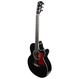 v-tone EAG SET BK elektrische Akustikgitarre + Verstärker