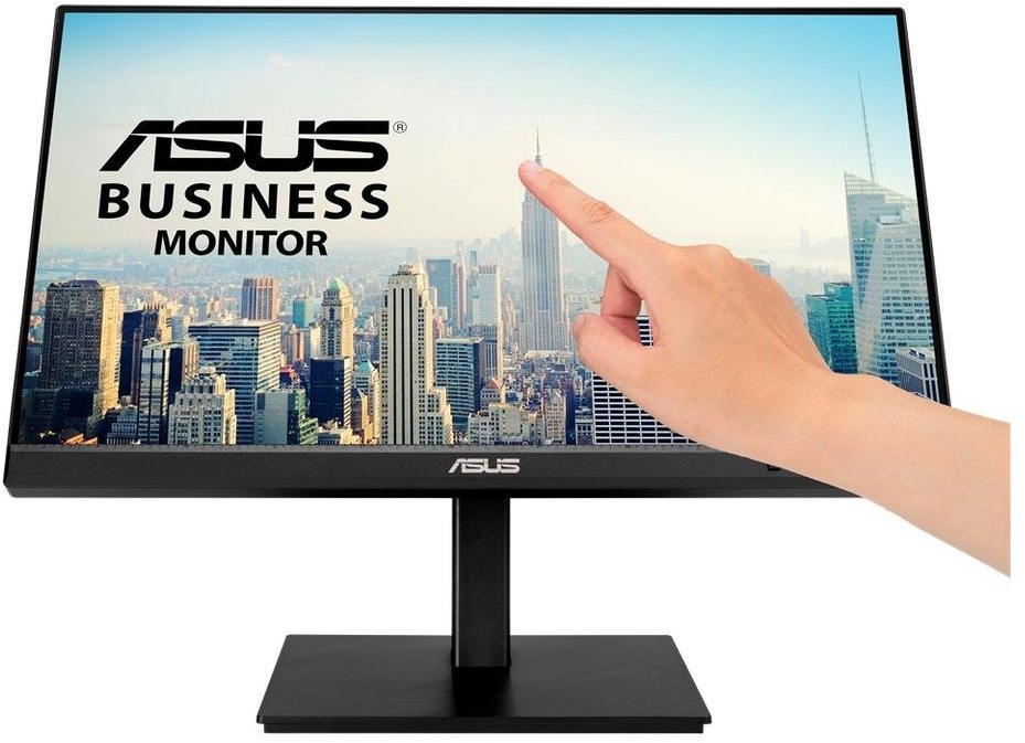 Asus BE24ECSBT Smart Monitor (60,50 cm/23,8 ", 1920 x 1080 px, Full HD, 5 ms Reaktionszeit, 75 Hz, LED IPS, Multi-Touch-Monitor, 10-Punkt-Touch, USB-C mit Power Delivery, schwarz) schwarz