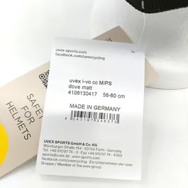 Uvex i-vo cc MIPS 52-57 cm dove/grey matt 2022