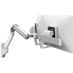 Ergotron HX Dual Monitorarm Wandhalterung für zwei Monitore bis 81,28 cm (32 Zoll) weiß