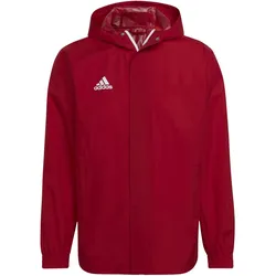 adidas Entrada 22 Allwetterjacke Herren - rot/weiß-3XL