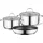 Constructa Topf-Set 3-tlg. 16 cm rund