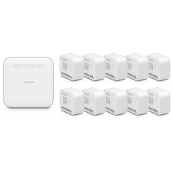 Bosch Smart Home Starter Set smarte Licht-/Rollladensteuerung • 10x Rollladenaktor