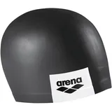 Arena Geformte Badekappe mit Logo, Schwarz