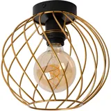 LUCIDE DANZA (DH 25x22.50 cm - 1xE27 - Mattes Gold/Messing