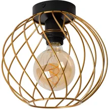 LUCIDE DANZA (DH 25x22.50 cm - 1xE27 - Mattes Gold/Messing