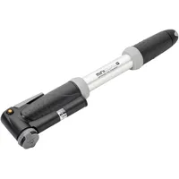 Topeak Mini Dual G Luftpumpe Fahrradpumpe grau/silber