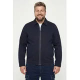 Men Plus by Happy Size Men Plus Übergangsjacke in navy blau | Gr.: 3XL