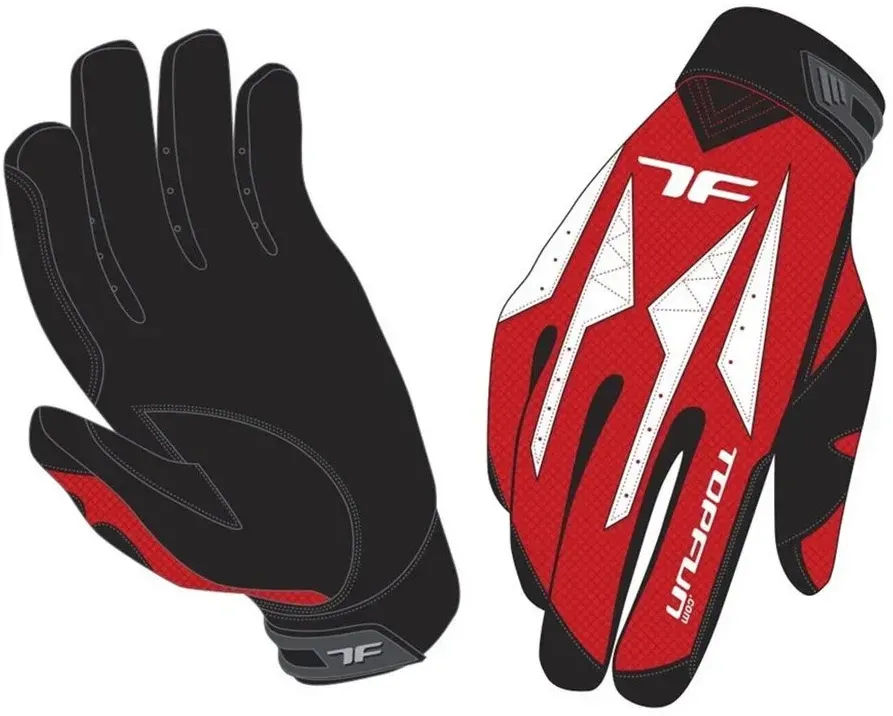 Topfun Pro Offroad-handschuhe - Red - M - Short