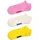 Happy Socks Sneakersocken 6er Pack Schwarz/Pink/Weiß/Gelb 36-40