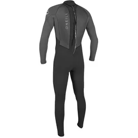 O'Neill O ́neill Wetsuits Reactor Ii 3/2 Mm Langarm-neoprenanzug Mit Reißverschluss Am Rücken - Black / Graphite - XS