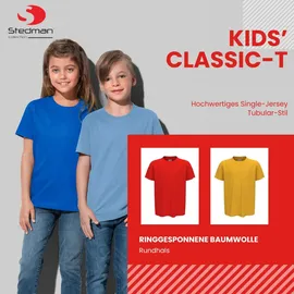 Stedman Kinder T-Shirt ST2200 white M (134/140)"