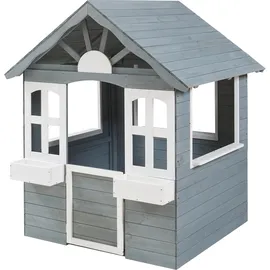 casa.pro Spielhaus Vesa Tannenholz Grau