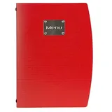 Securit RIO Menu, DIN A4, rot
