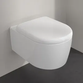 Villeroy & Boch Skyla Wand-WC mit WC-Sitz Weiß Alpin CeramicPlus