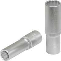 KS Tools 3/8' 12-kant-Stecknuss, lang, 15 mm, auf Hänger
