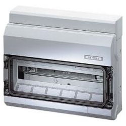 Hensel KV 9118, KV-Automatengehäuse IP65, 1-reihig, 18 PLE