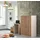 aea Elegantes Möbelset aus Holz in Braun für Schlafzimmer,