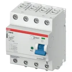 ABB F404B-25/0.03 RCCB, Typ B, Smissline Fehlerstrom-Schutzeinrichtung, steckbar 2CCG000052R0001 F404B25003