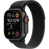 Apple Watch Ultra 2 GPS + Cellular 49 mm Titangehäuse schwarz, Trail Loop schwarz M/L