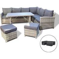 Home Deluxe Bahia Loungeset grau