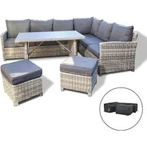 Home Deluxe Bahia Loungeset grau