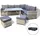 Home Deluxe Bahia Loungeset grau