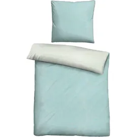 biberna Hermal hellblau 155 x 220 cm + 80 x 80 cm