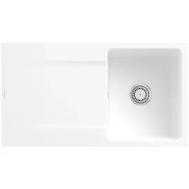 Villeroy & Boch Siluet 50 flat stone white + Handbetätigung