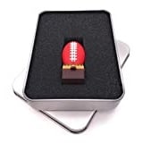 Onwomania Football Stehend Touchdown USB Stick in Alu Geschenkbox 32 GB USB 2.0