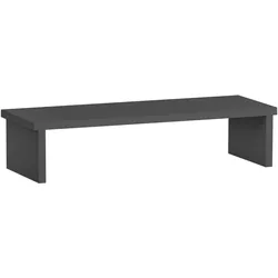 Möbelpartner Monitorständer für Schreibtisch Fox | Small | HxBxT 13x55x20cm | für 1 Bildschirm | Anthrazit von PROREGAL